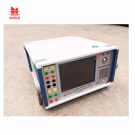 Conjunto de teste de injeção de corrente secundária automática de microcomputador testador de proteção de relé de seis fases